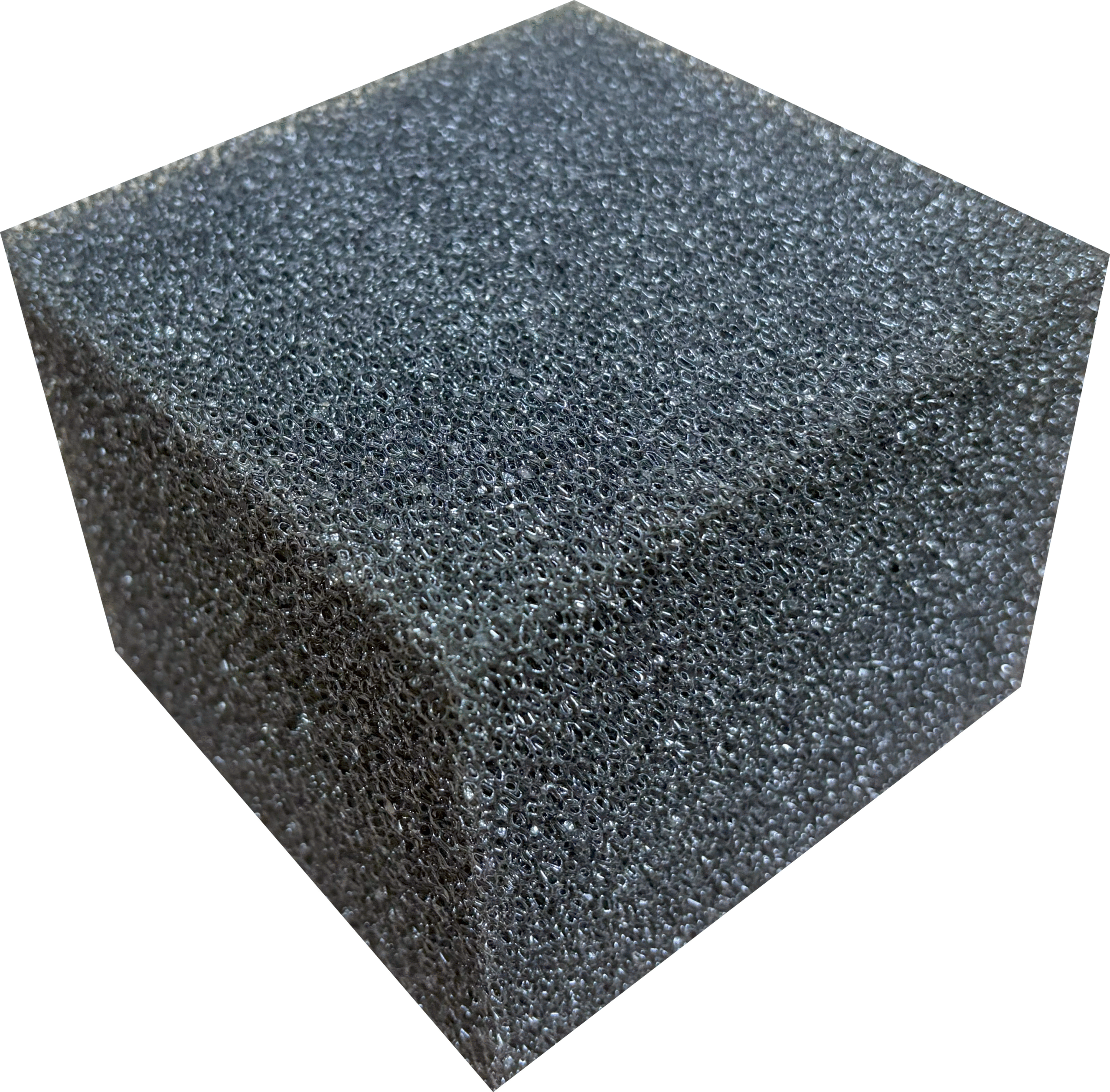 black reticulated charcoal reticulated block